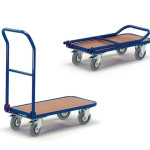 Schiebebügelwagen Klappbügel