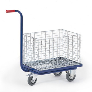 Dreiradgriffroller für Drahtkorb