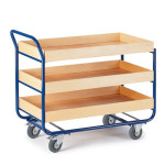 Tischwagen 80 mm Randhöhe (3 Etagen)