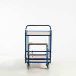 Tischwagen mit 2 Trittstufen (2 Etagen)