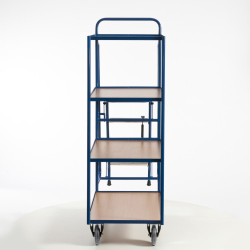 Tischwagen mit 4 Trittstufen (4 Etagen)