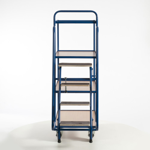 Tischwagen mit 4 Trittstufen (4 Etagen)