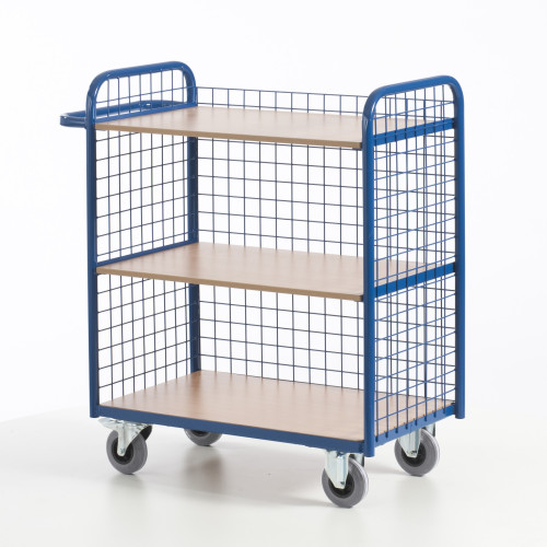 Etagenwagen 3 Gitterwände