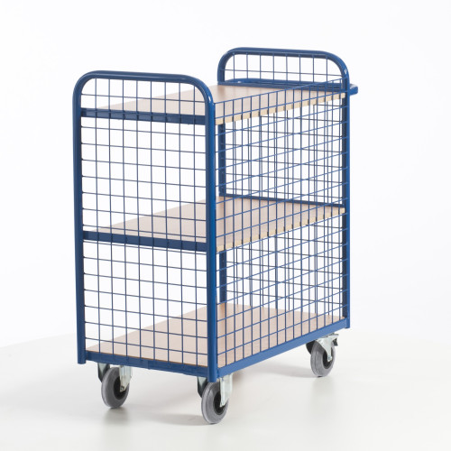 Etagenwagen 3 Gitterwände