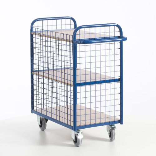 Etagenwagen 3 Gitterwände