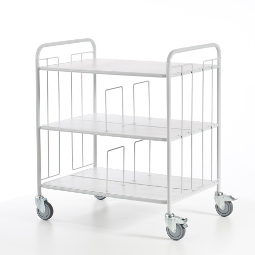 Bürowagen doppelseitig mit Trenngittern