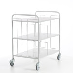 Bürowagen doppelseitig mit Trenngittern