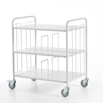 Bürowagen doppelseitig mit Trenngittern