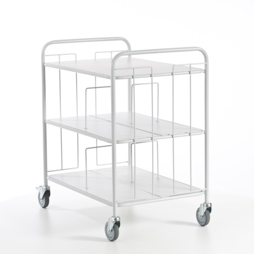 Bürowagen doppelseitig mit Trenngittern