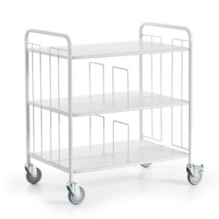 Bürowagen doppelseitig mit Trenngittern