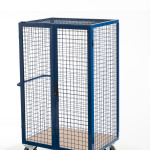 Gitter-Schrankwagen mit Zylinderschloss