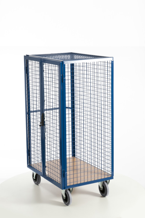 Gitter-Schrankwagen mit Stangenverschluss