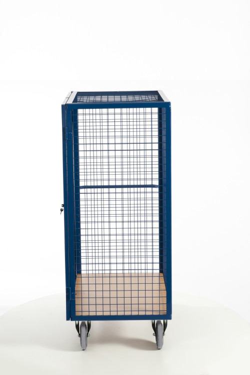 Gitter-Schrankwagen mit Stangenverschluss