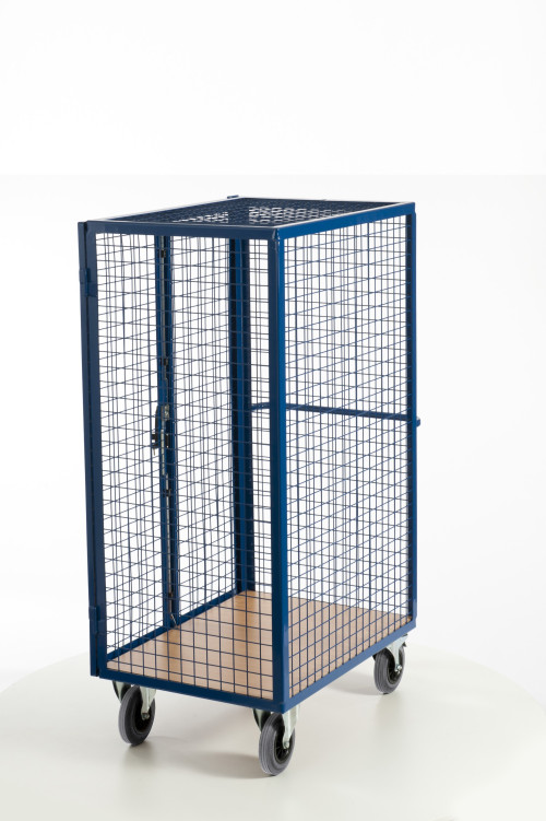 Gitter-Schrankwagen mit Zylinderschloss