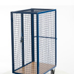 Gitter-Schrankwagen mit Zylinderschloss