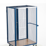 Gitter-Schrankwagen mit Zylinderschloss