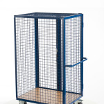 Gitter-Schrankwagen mit Zylinderschloss