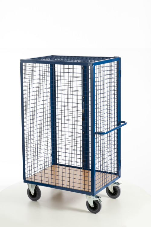 Gitter-Schrankwagen mit Zylinderschloss