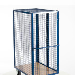 Gitter-Schrankwagen mit Zylinderschloss