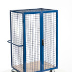 Gitter-Schrankwagen mit Zylinderschloss