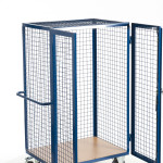 Gitter-Schrankwagen mit Zylinderschloss