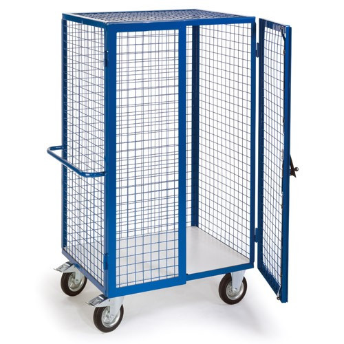 ESD Gitterschrankwagen mit Zylinderschloss