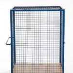 Gitter-Schrankwagen mit einhängbarer Vorderwand