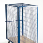 Gitter-Schrankwagen mit einhängbarer Vorderwand