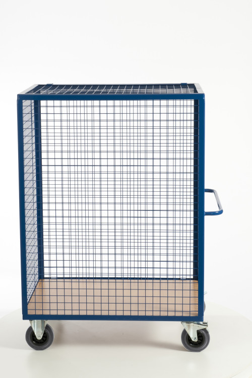 Gitter-Schrankwagen mit einhängbarer Vorderwand