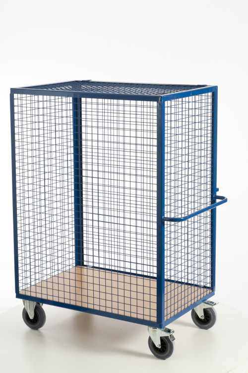 Gitter-Schrankwagen mit einhängbarer Vorderwand