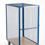 Gitter-Schrankwagen mit einhängbarer Vorderwand