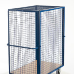 Gitter-Schrankwagen mit einhängbarer Vorderwand