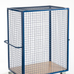 Gitter-Schrankwagen mit einhängbarer Vorderwand