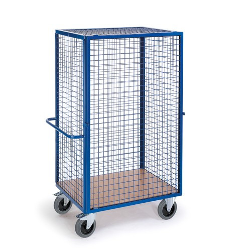 Gitter-Schrankwagen mit einhängbarer Vorderwand