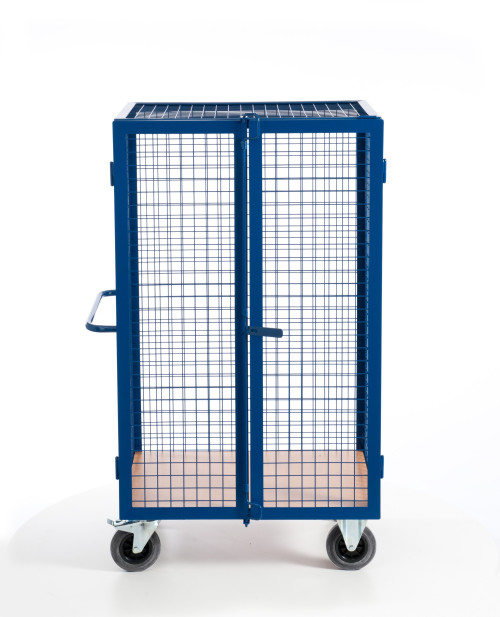 Gitter-Schrankwagen mit Stangenverschluss