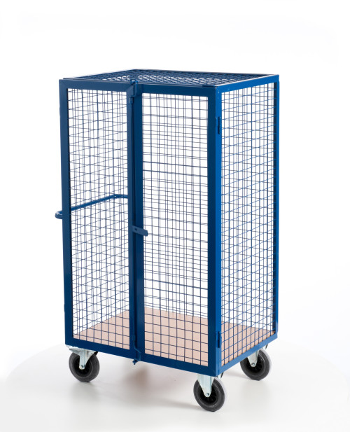 Gitter-Schrankwagen mit Stangenverschluss