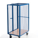 Gitter-Schrankwagen mit Stangenverschluss