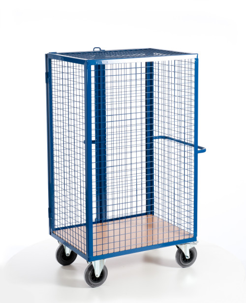 Gitter-Schrankwagen mit Stangenverschluss