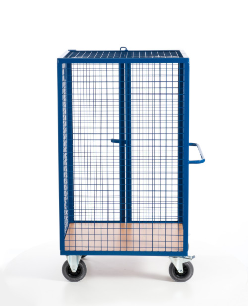 Gitter-Schrankwagen mit Stangenverschluss