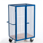 Gitter-Schrankwagen mit Stangenverschluss