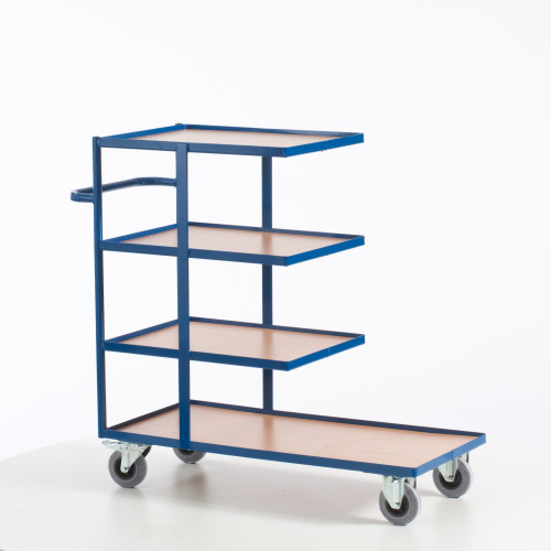 Kommissionierwagen Holzladeflächen