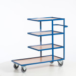 Kommissionierwagen Holzladeflächen