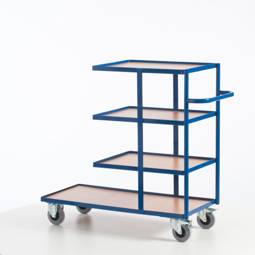 Kommissionierwagen Holzladeflächen