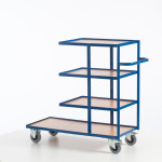 Kommissionierwagen Holzladeflächen