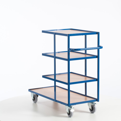 Kommissionierwagen Holzladeflächen