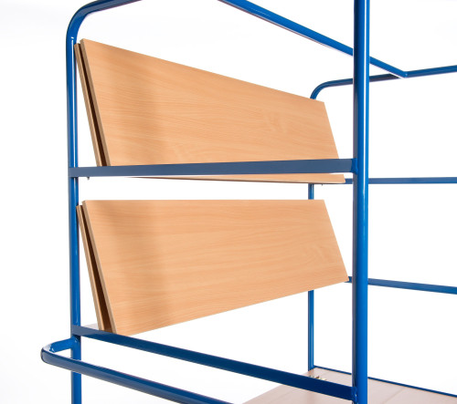 Hohe Klapp-Etagenwagen