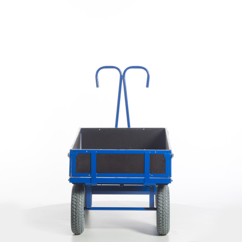 Handpritschenwagen mit Holzbordwänden