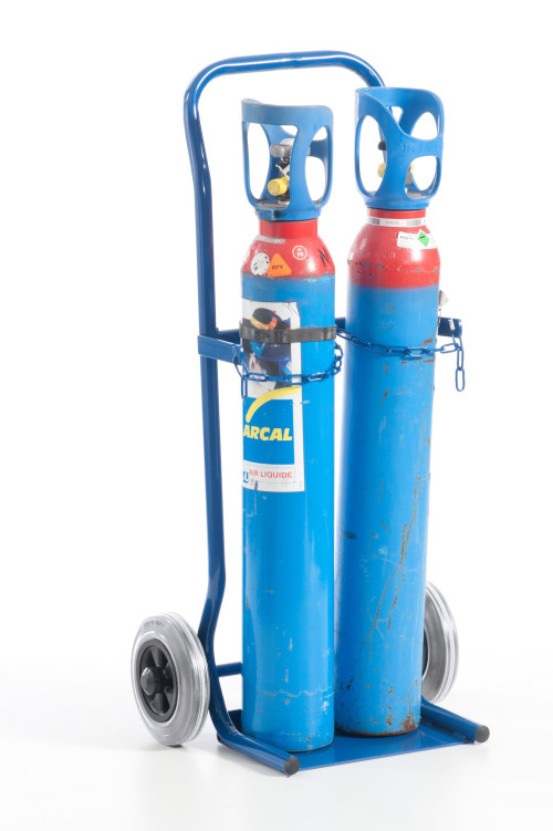 Stahlflaschenkarre (10 ltr)