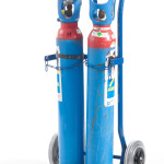 Stahlflaschenkarre (10 ltr)