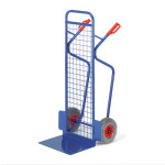 Große Gitter-Stapelkarre